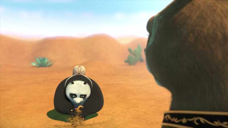 Sand fight!
