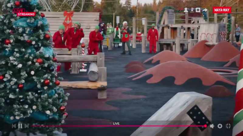 �� Santa make him hurry