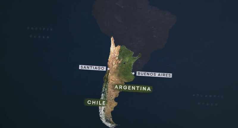 SANTIAGO BUENOS AIRES ARGENTINA CHILE