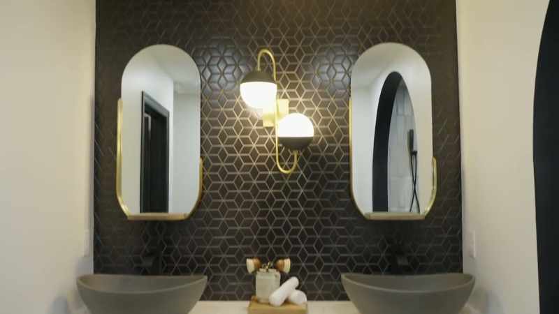 [Sara] And I just adore this tile. -[Chelsea] Yes
