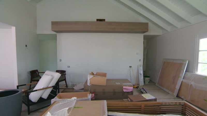 Sarah: All the millwork's here
