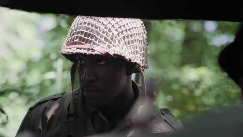 Sarge, the road's about 15 yards beyond that berg