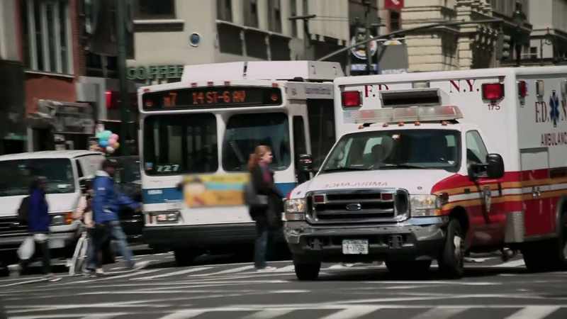 Sarnoff: THEY TAKE HIM TO A HOSPITAL