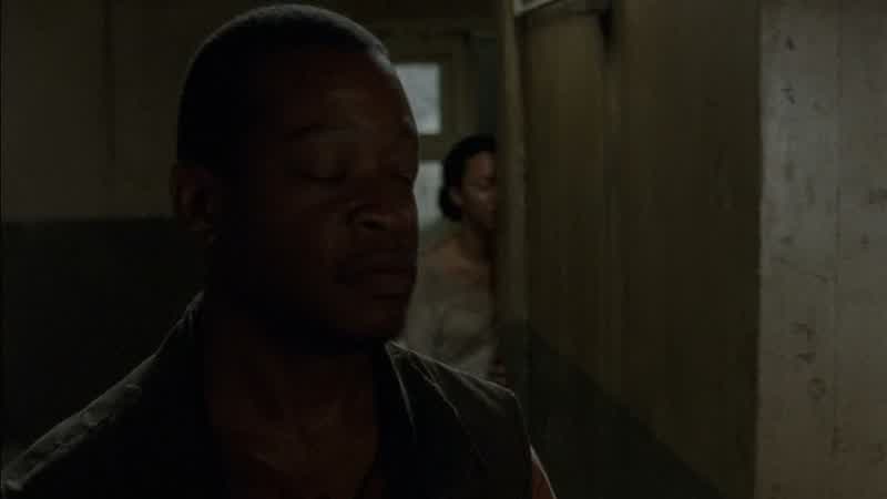 Sasha. You're not strong enough yet. Then help me. Tyreese. You down here? Rick, that you?