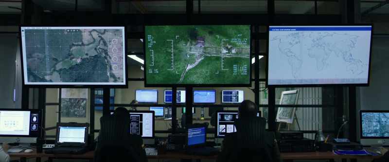 Satellite imagery confirms activity at the site last night