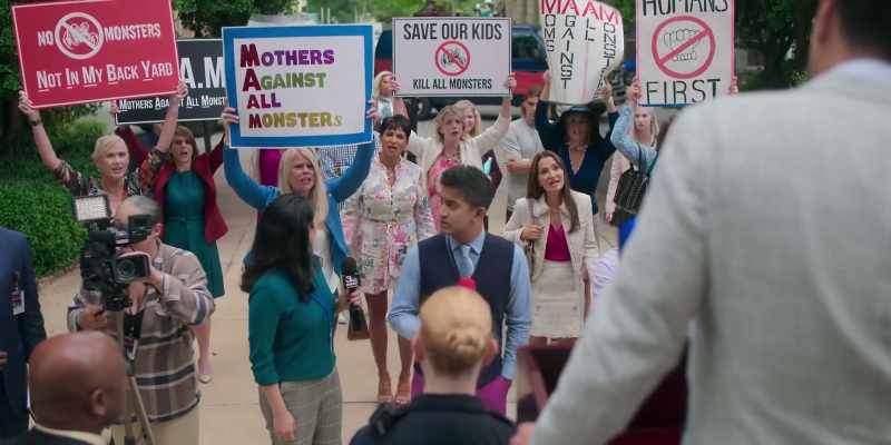 Save our kids, kill those monsters!