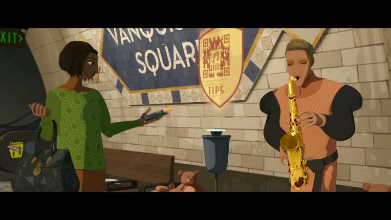 [sax plays 