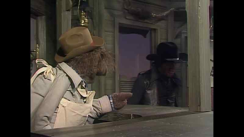 Say, we don't allow no gun fights in here, mister