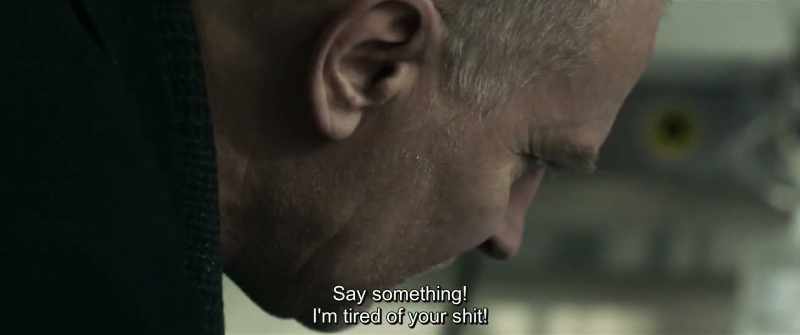 Say something! I'm tired of your shit!