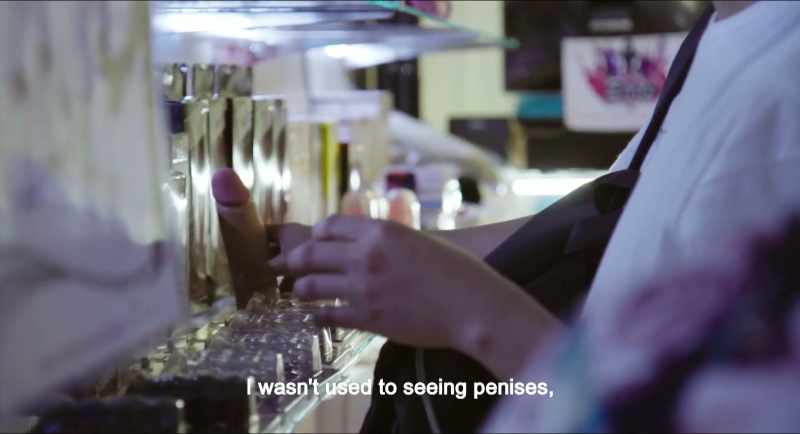 Saya tidak biasa melihat penis