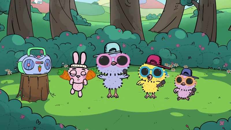 �� Says Tiny Fluffy Bunny with maracas too ♪