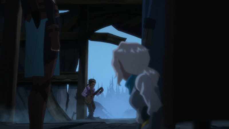 [SCANLAN PLUCKING, TUNING STRINGED INSTRUMENT]