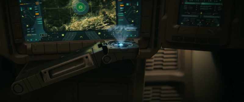 Scanning for rescue pod