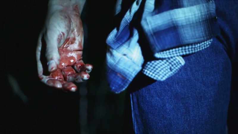Schafer: HE WAS COVERED IN BLOOD