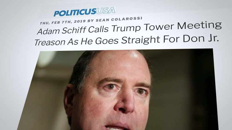 Schiff saying that I committed treason