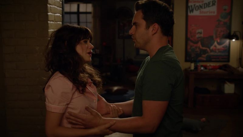 Schmidt is living in my room. Schmidt's in your room, yeah