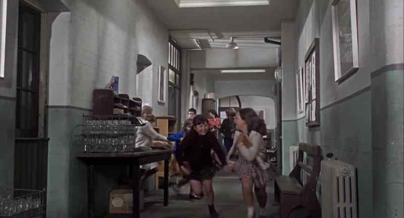 (SCHOOL BELL RINGING)
