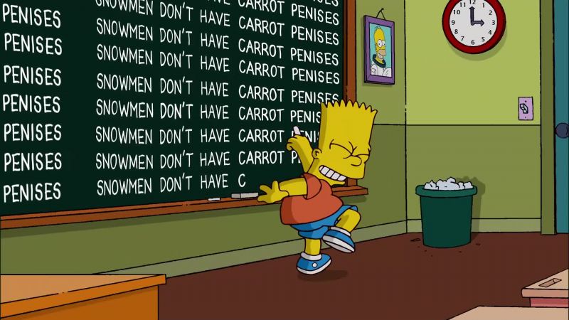 (school bell ringing)