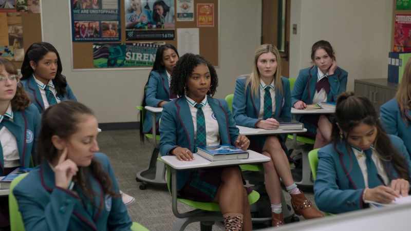 [school bell rings]