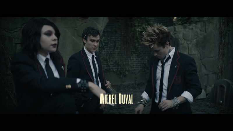 [school bell rings]