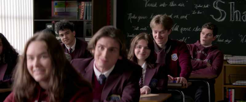 [school bell rings]