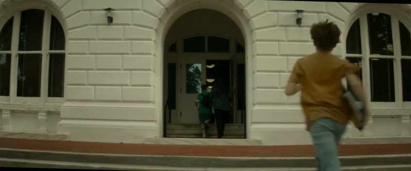 [school bell rings]