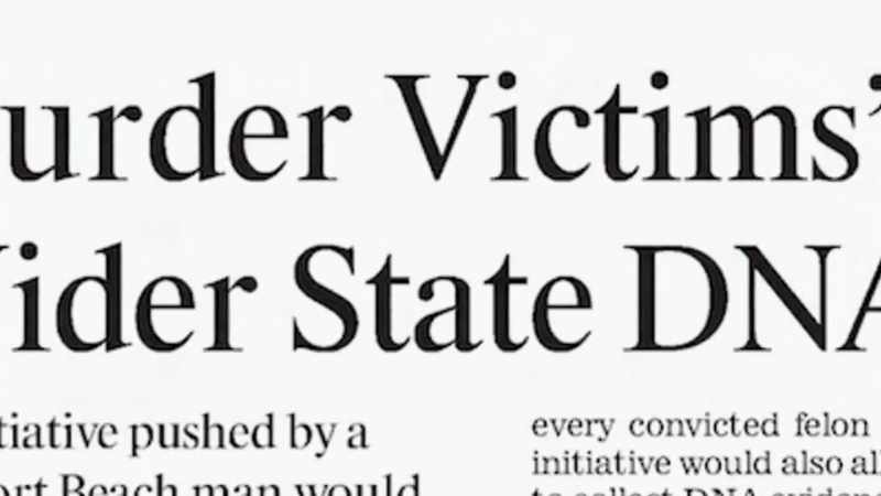 Schubert: IT TURNED AN UNSOLVED RAPE SERIES