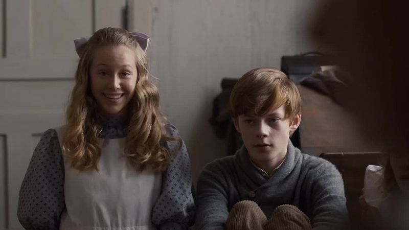 [scoffing] I'm not kissing that ugly orphan