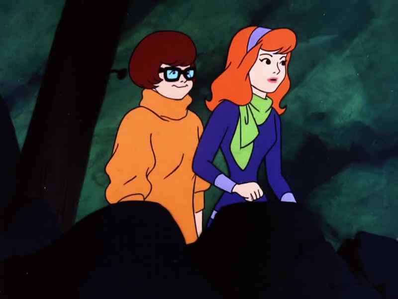 Scooby went right through the shack