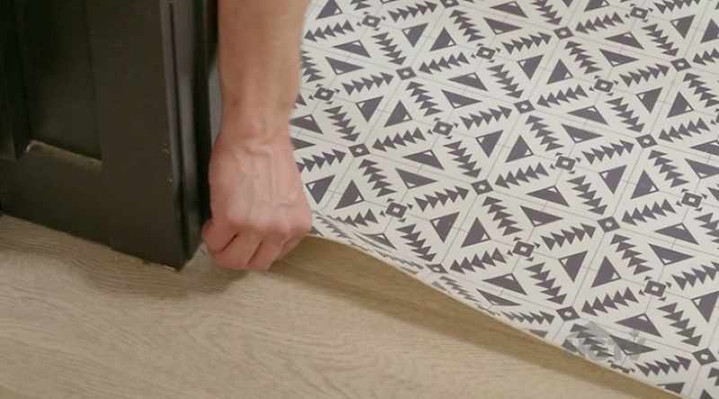 Scott: It's a vinyl mat