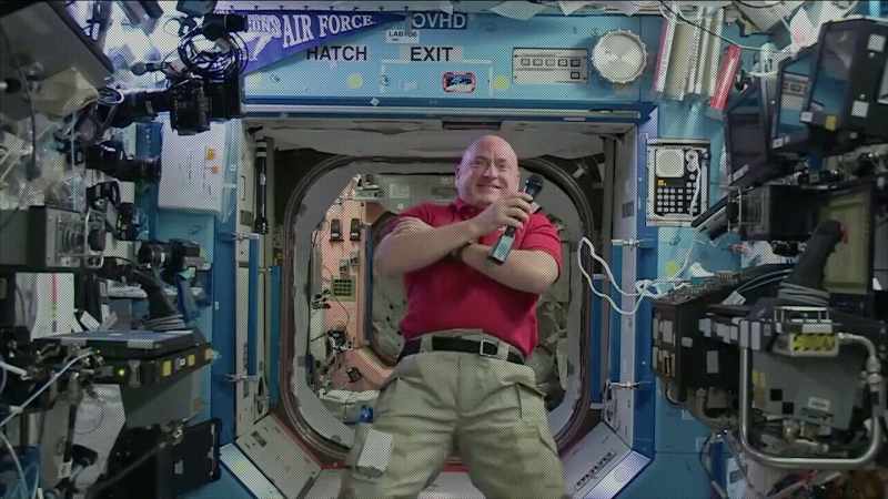 SCOTT: When I was in space, I got paid extra