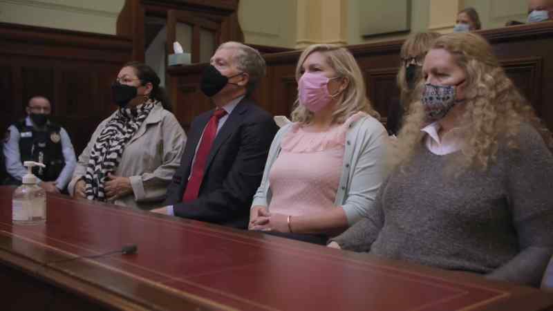 Scott White stands for sentence today