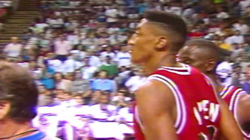 Scottie was unshakable. Didn't even want a Band-Aid