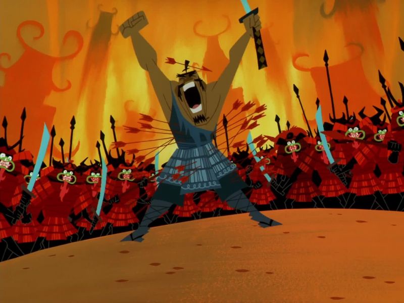 (SCREAMING)