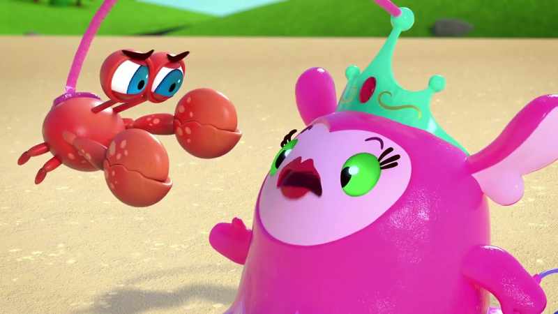 [Screaming] Snappy crab, snappy!