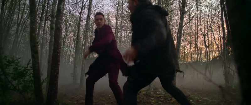 [screams] [both grunting]