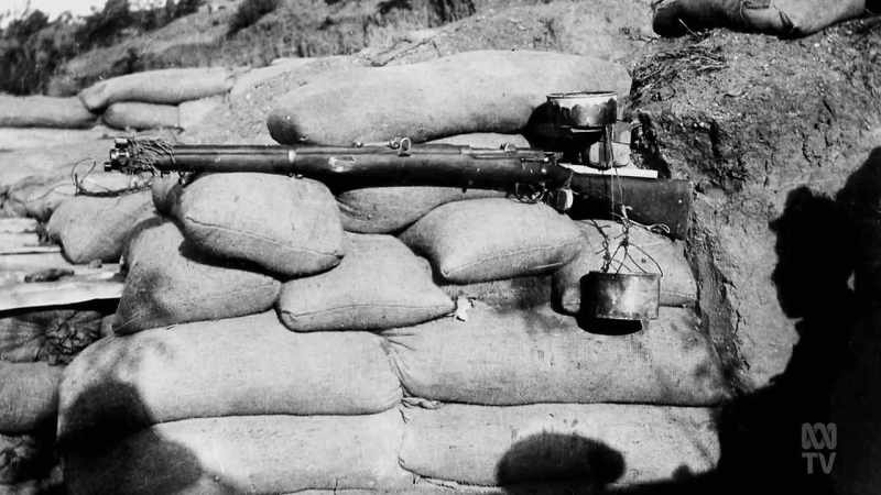 Scurry's drip rifles were set up
