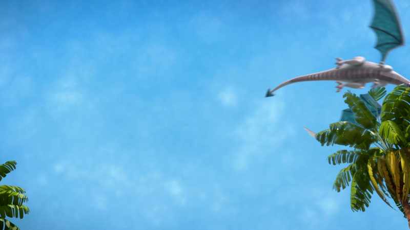 [seagull caws]