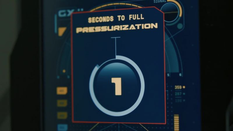 Seal the wrist! I'’m pressurizing now