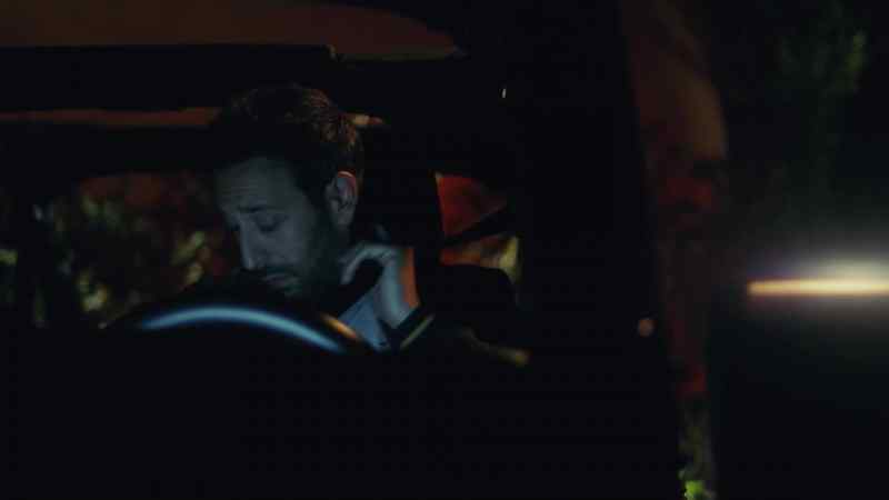 (seat belt clicks)