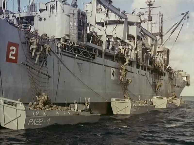 Second division, stand by to receive boats