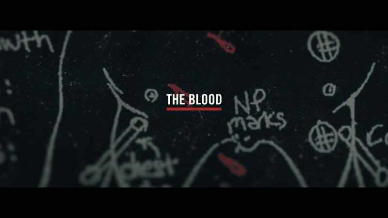 Second, we have three gaping wounds to his torso