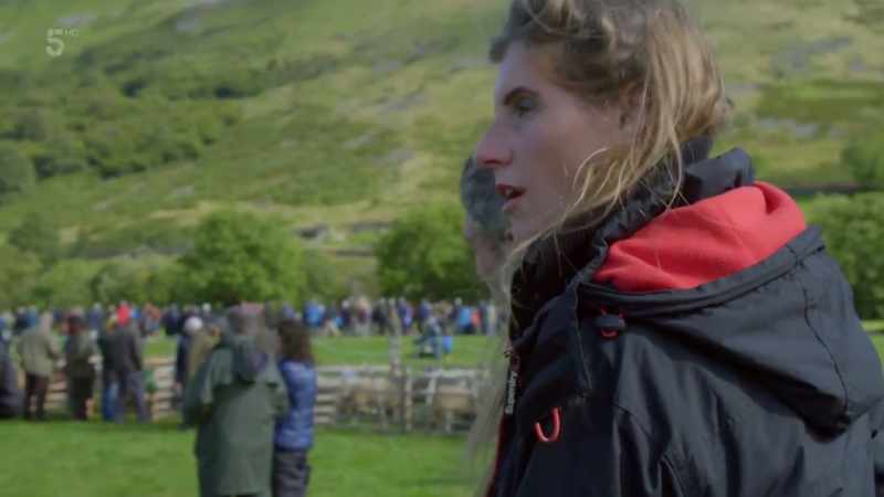Second in large breeders, tup shearling - that's hardcore