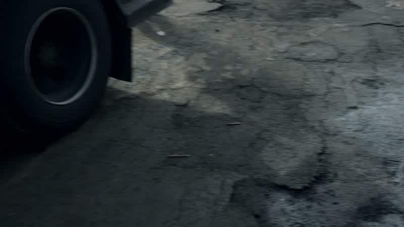 Second set of tire marks