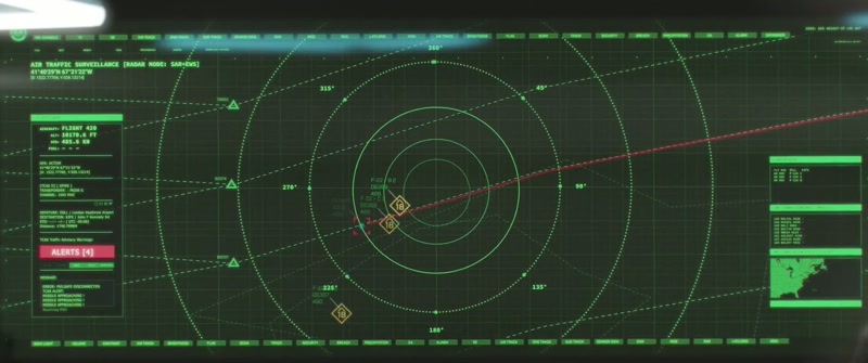 Second strike to launch, vector in range