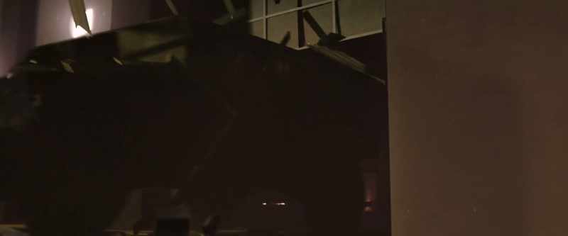 Security breach at main door. Forced entry