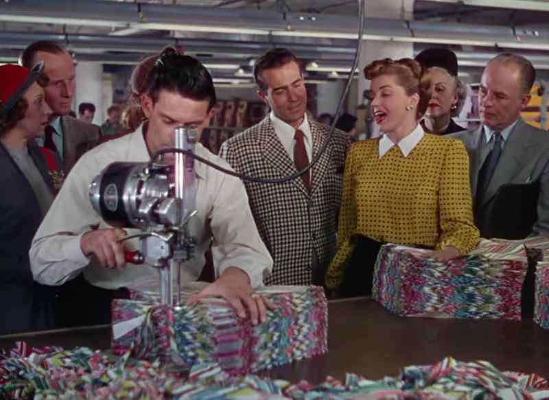 See And once the material is cut it is stacked in sizes ranging from 10 to 20