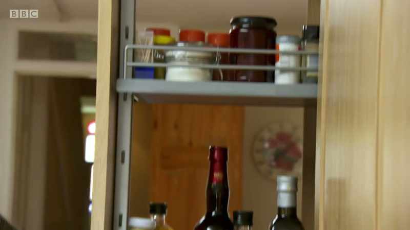 See, before, right, you'd open the cupboard