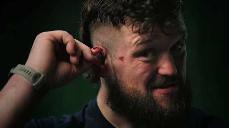 See, this ear's actually fine, kind of