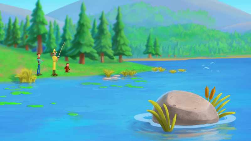 See that rock in those reeds? - Yeah